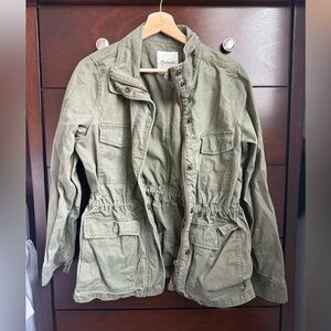 Madewell Army Green winter jacket.